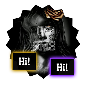 GO SMS THEME - FlowerGirl.apk 1.1