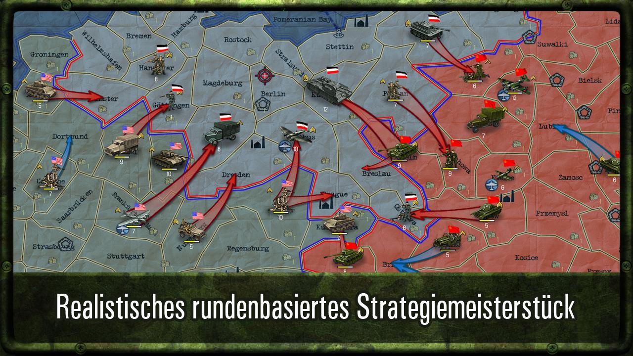 Android application Strategy & Tactics: WW2 screenshort