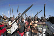 FILE PHOTO: A Marikana general dealer said he ran out of pangas and axes because there was a marked increase in their demand by Lonmin mineworkers. The Farlam Commission of Inquiry heard that some of the mineworkers just snuck the weapons in their trousers and jackets 
Photo: Sydney Seshibedi