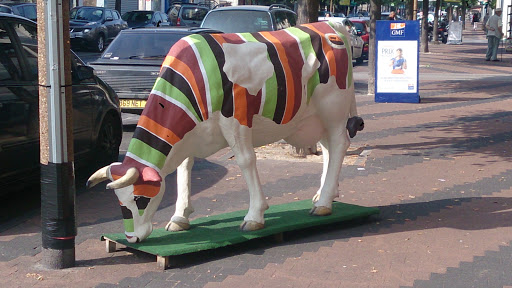 Statue Vache De Chelles