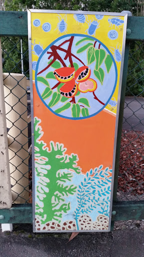 Sea Shell Mural - Mooloolah Valley Station 