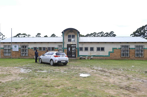 Kubusie Combined School in Stutterheim where police were called to quell violence after four learners were stabbed last week , aswell as a police member shooting a member of the public on mondau and a pupil being shot on tuesday. picture: STEPHANIE LLOYD