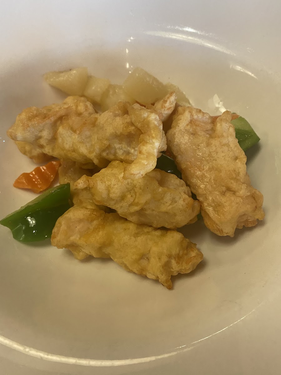 GF Sweet and Sour Chicken