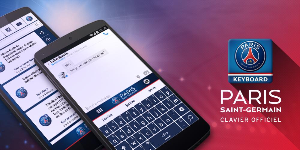 Android application PSG Official Keyboard screenshort