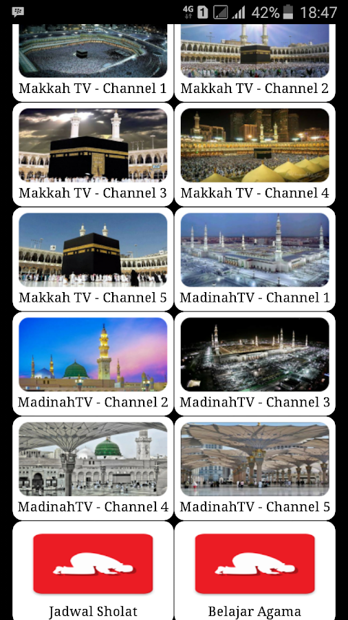 Makkah madinah live & jadwal sholat — приложение на Android
