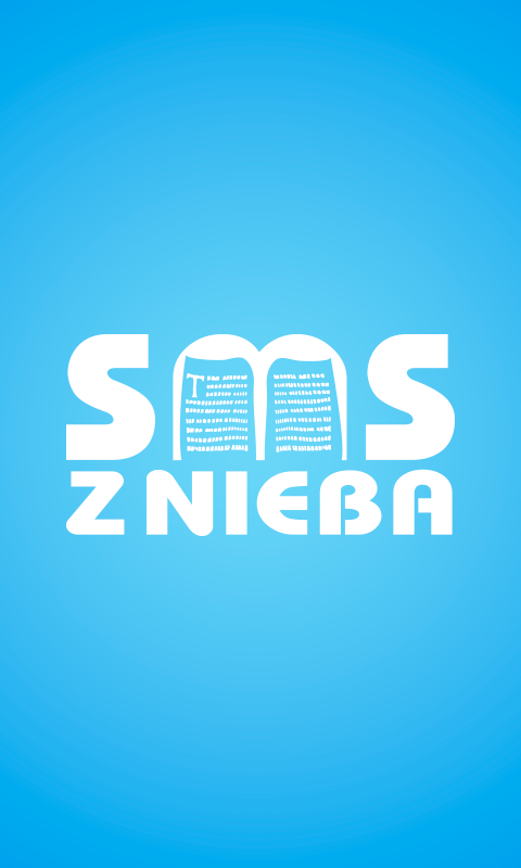 Android application SMS z Nieba screenshort