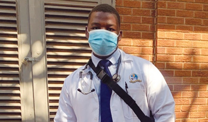 Decent Mkhombo is a qualified doctor doing his internship training at Mapulaneng Hospital in Bushbuckridge.