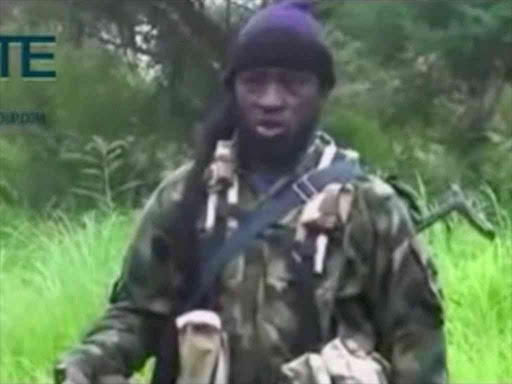 A man purporting to be Boko Haram's leader Abubakar Shekau speaks in this still frame taken from social media video courtesy of SITE Intel Group, released on August 10, 2016, in an unknown location. /REUTERS