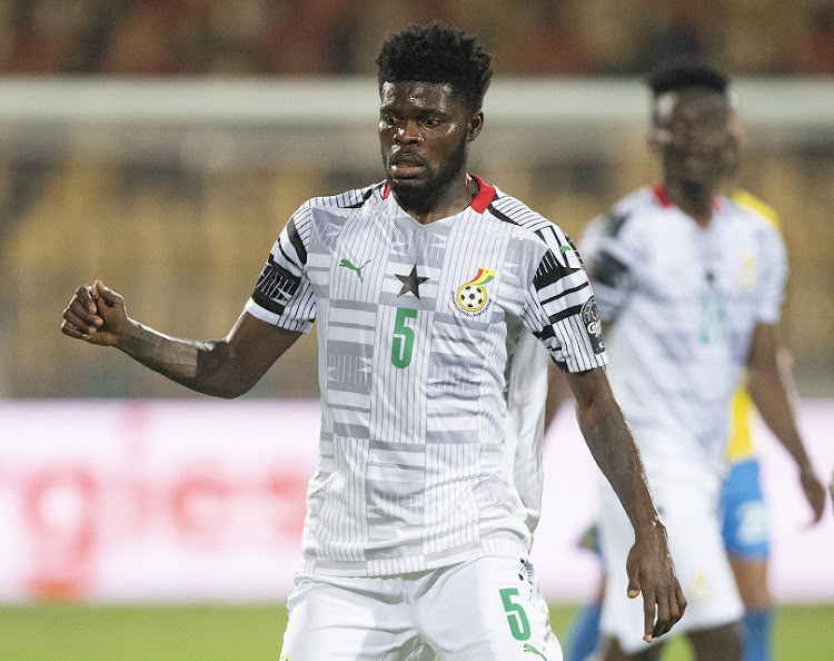 Tomas Partey is a powerhouse in midfield for Ghana.