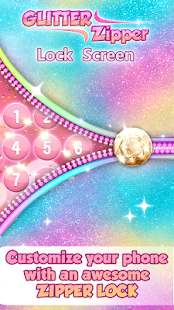 How to download Glitter Zipper Lock Screen 2.0 unlimited apk for bluestacks