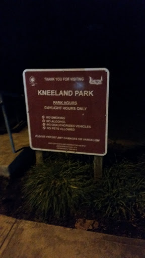 Kneeland Park Sign
