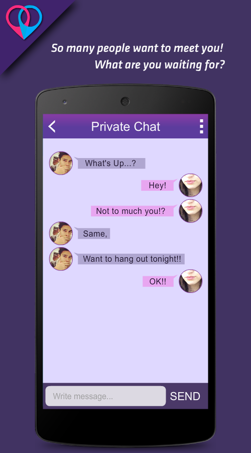 Local Singles Chat Dating App — приложение на Android