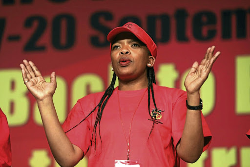 Cosatu president Zingiswa Losi.