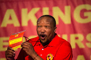 Numsa secretary-general, Irvin Jim speaks during the National Conference at the Birchwood hotel on December 17, 2013 in Boksburg, South Africa.