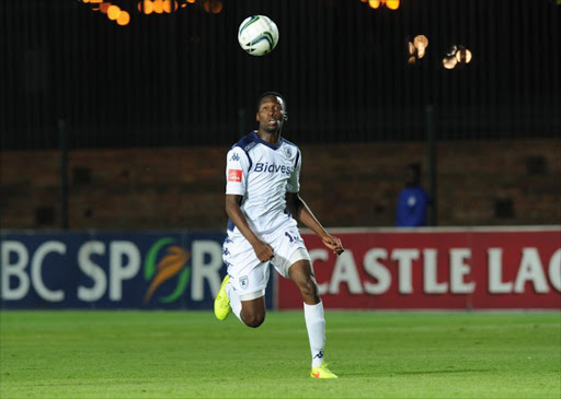 Buhle Mkhwanazi of Wits during the Absa Premiership match between Bidvest Wits and Free State Stars at Bidvest Stadium on November 22, 2014 in Johannesburg, South Africa.