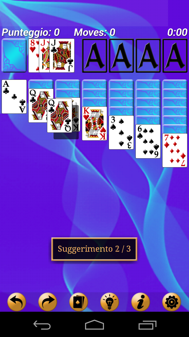 Android application Solitaire Super Pack screenshort