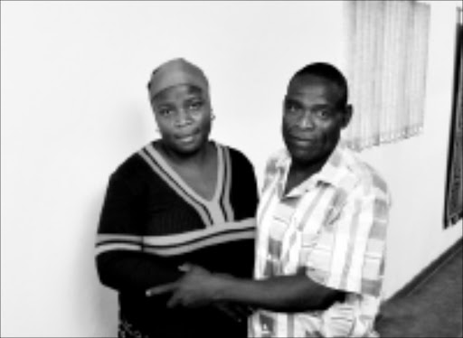 TYING THE KNOT: Mettah Shikwambane and Elvis Nyathi. Pic. Unknown