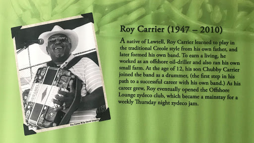 A native of Lawtell, Roy Carrier learned to play in the traditional Creole style from his own father and later formed his own band. To earn a living, he worked as an offshore oil-driller and also...