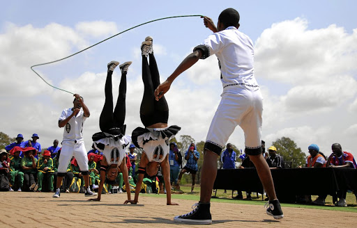 KZN twins Thabile and Thabisile Jama got the judges' attention during the games.