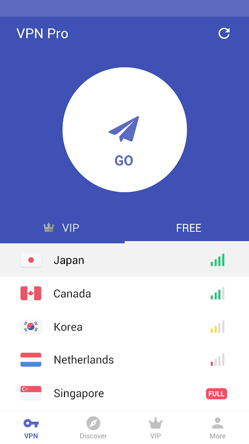    Free VPN proxy by Snap VPN- screenshot  