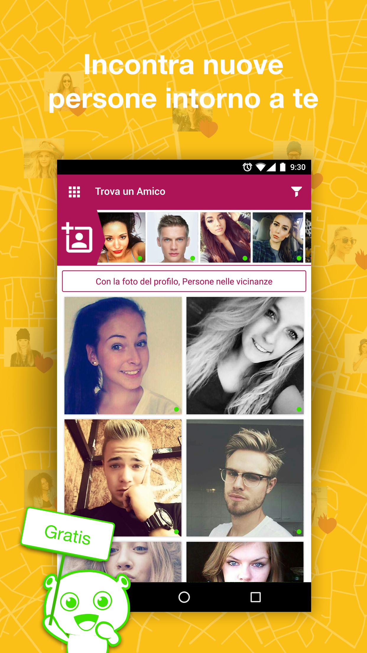 Android application Waplog Chat &amp; Free Dating screenshort