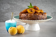 Upside down peach cake by Mokgadi Itsweng for Juicy Delicious 