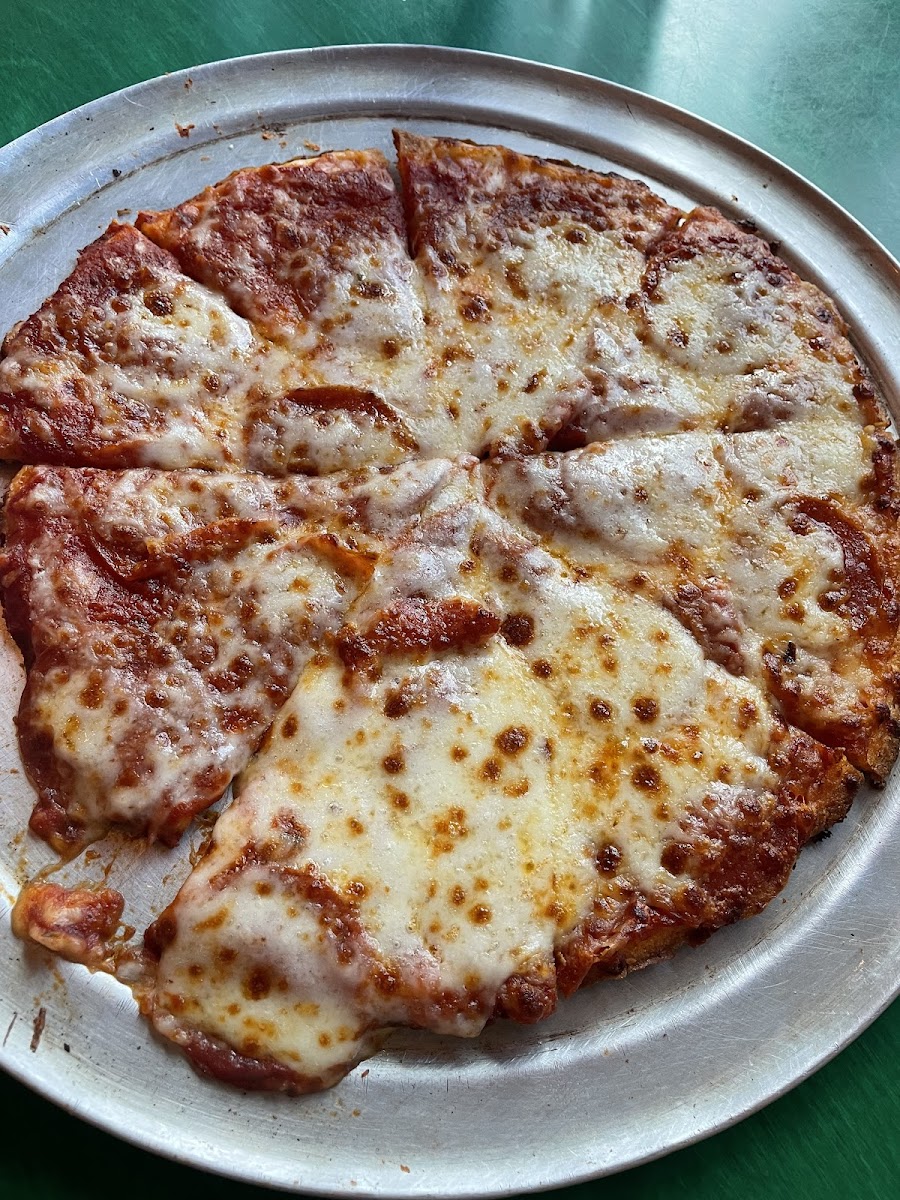 GF pepperoni pizza