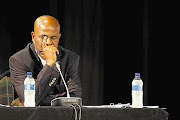 Joseph Mathunjwa, president of the Association of Mineworkers and Construction Union, testifies at the Farlam Commission of Inquiry into the Marikana killings, in Rustenburg, North West. File photo.