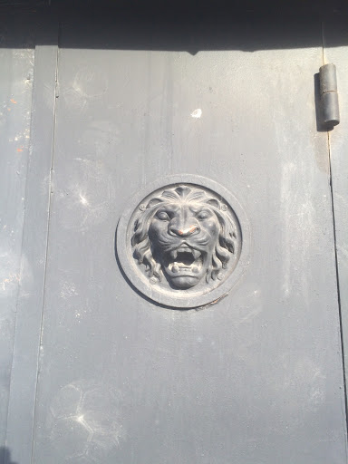 Architectural Detail Lion Face
