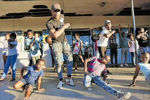 SMART MOVES: Mdantsane’s Benjamin Rexana started the CyfaDance community development project, which teaches the art of hip-hop and break-dancing Picture: SIBONGILE NGALWA
