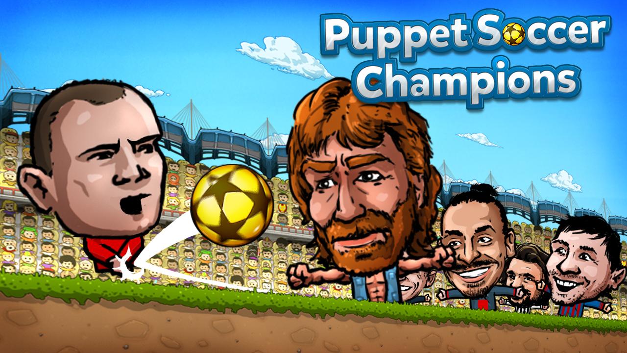 Android application Puppet Soccer Champions screenshort