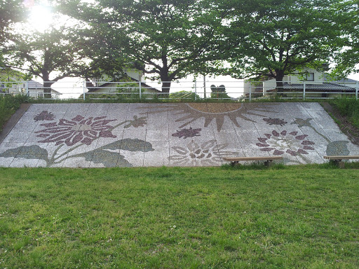 秋山川　壁画1