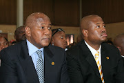 Kaizer Motaung and Bobby Motaung.