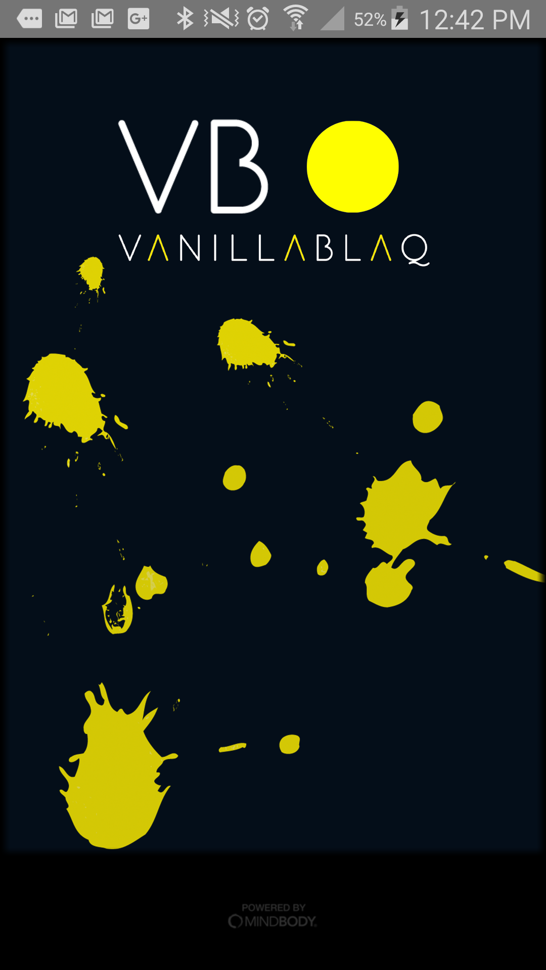 Android application VANILLA BLAQ screenshort