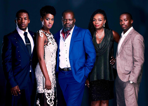COMEBACK: Some of South Africa’s better-known actors are going to be part of the new e.tv drama series, ‘Ashes to Ashes’. From left: Nyaniso Dzedze, Zenande Mfenyana, Patrick Shai, Nambitha Mpumlwana and Chumani Pan Picture: SUPPLIED