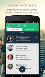 How to mod Dizzit: shared address book lastet apk for android