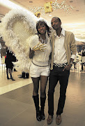 MY ANGEL: Nokwazi Zimo and designer Thula Sindi