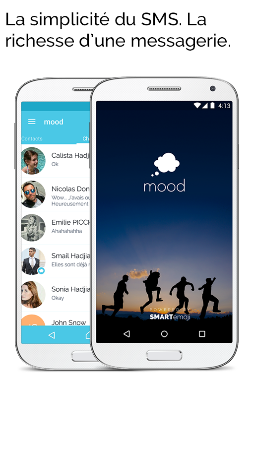 Android application Mood SMS - Custom Text & MMS screenshort