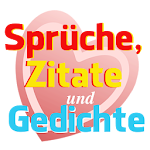 Sprüche, Zitate und Gedichte Apk