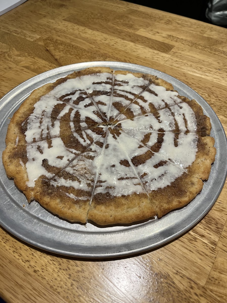 New GF dessert pizza!