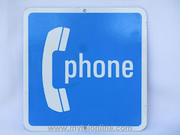 Signs - 7 X 7 Bell System Handset 1