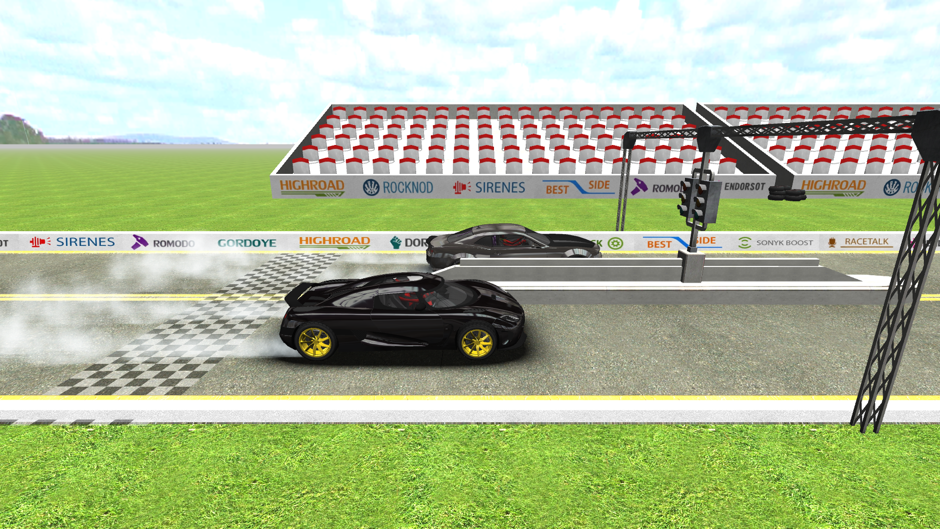 Android application Extreme Drag Racing screenshort