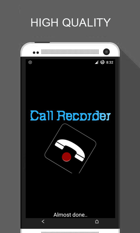Android application HQ Call Recorder screenshort