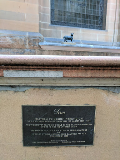 Trim   MATTHEW FLINDERS INTREPID CAT Who Circumnavigated Australia With His Master 1801 - 1803   And Thereafter Shared His Exile On The Island Of Mauritius Where He Met His Untimely Death  ...