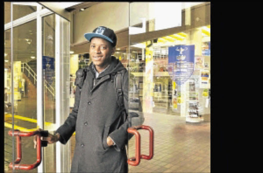 INNOVATOR: Ludwick Marishane, whose Dry Gel invention has received the attention of airlines and armies.