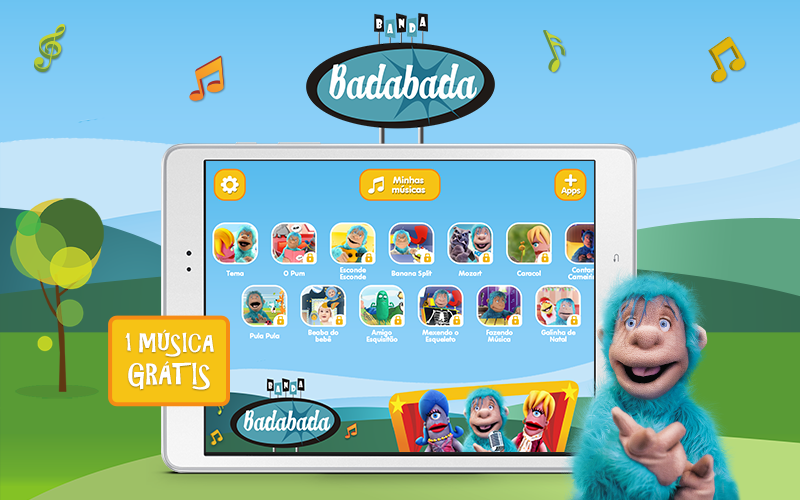 Android application Badabada screenshort