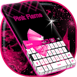 Pink Flame For GO Keyboard Apk