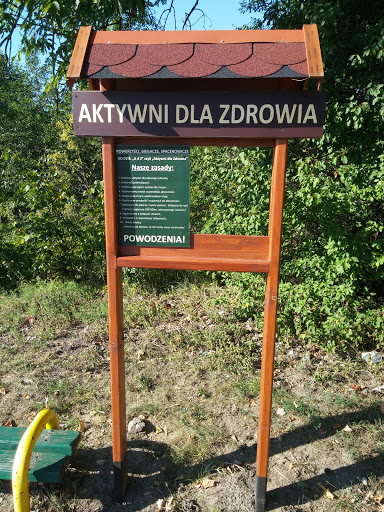 Tablica Aktywni dla zdrowia