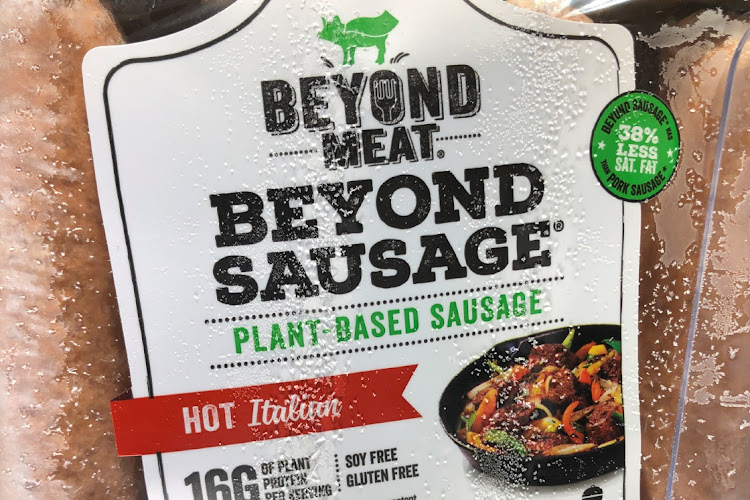 Beyond Meat will soon have competition from a hybrid plant-beef burger and other products. Picture: REUTERS/MIKE BLAKE