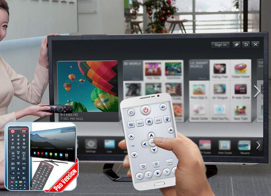 Android application Universal TV Remote 2017 screenshort